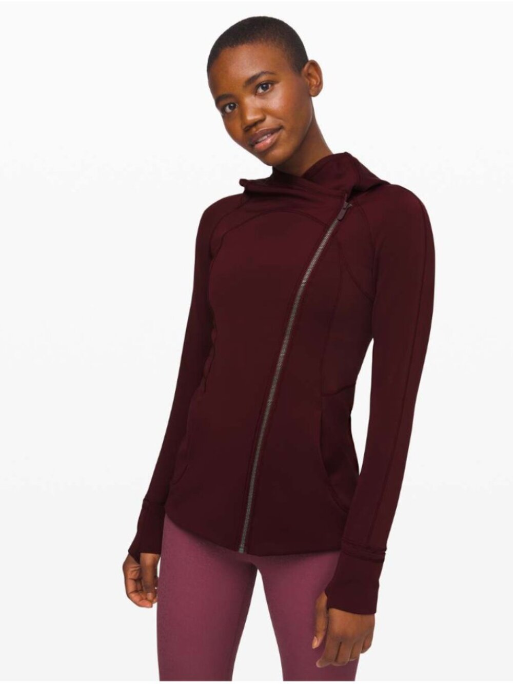 Lululemon Every Journey Hoodie in Garnet Red - Size 8